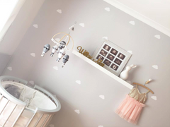 Wall Vinyl Stickers - White Cloud