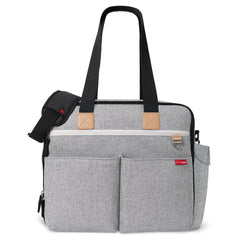 Duo- Weekender Diaper Bag- Grey