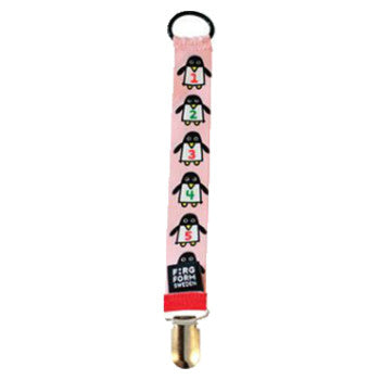 Penguin Pals Dummy Clip Pink