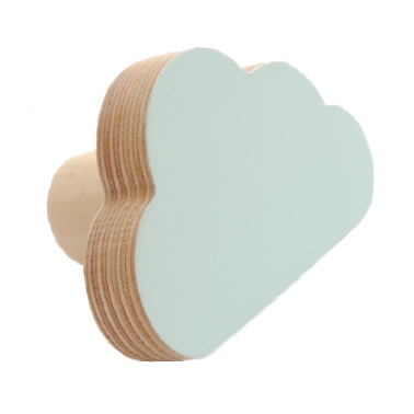 Cloud Wall Hook - Soft Mint