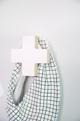Cross Wall Hook - Soft Mint