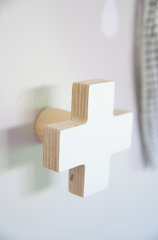 Cross Wall Hook - Soft Mint