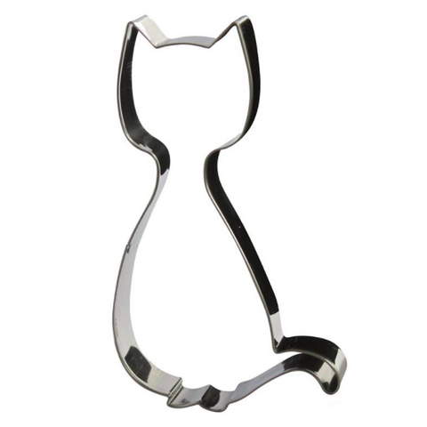 Cookie Cutter Cat Silver