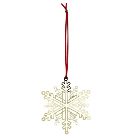 Gold Snowflake Decoration