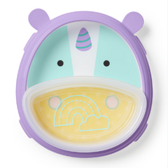 Zoo Smart Serve Plate & Bowl - Unicorn