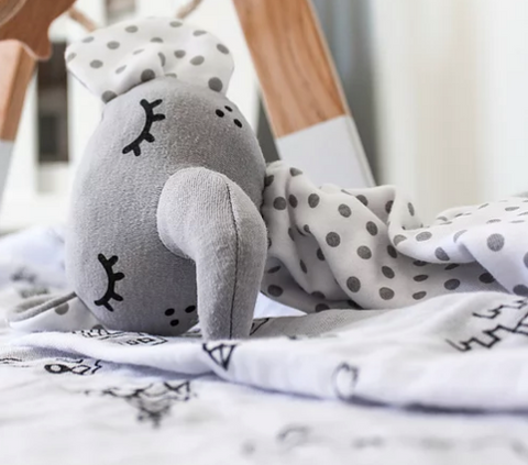 Petite Elephant Security Blanket baby company