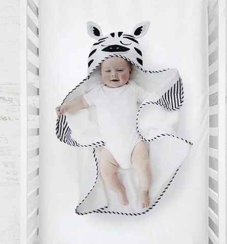 Zebra Bath Towel – baby company - Main Image