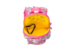 Robot Pink Mini Backpack with Reins