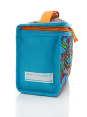 Lunch Bag - Robot Blue