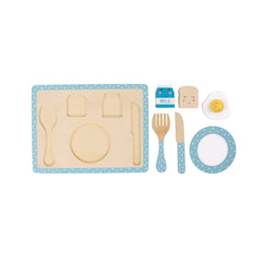 Blue Kitchen Breakfast Play Set