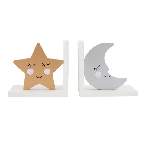 Sweet Dreams Star & Moon Bookends